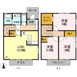 御料所ガーデンの物件間取画像